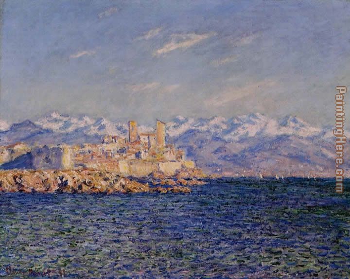 Claude Monet Antibes Afternoon Effect